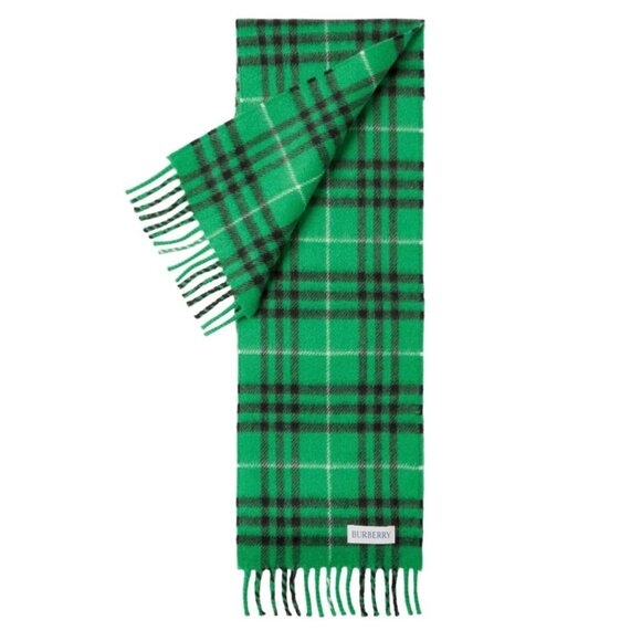 Burberry Vintage Check Cashmere Scarf Caterpillar 8073961 - Picture 1 of 10